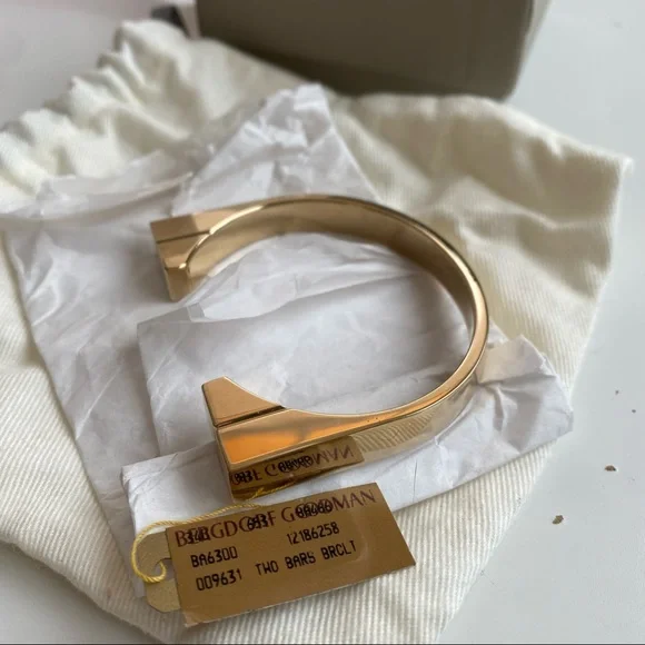 Jason Wu 18k Gold Plated Cuff Bracelet - Picture 6 of 8